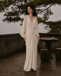 Cloud Sleeve Robe Set · Blush Pink