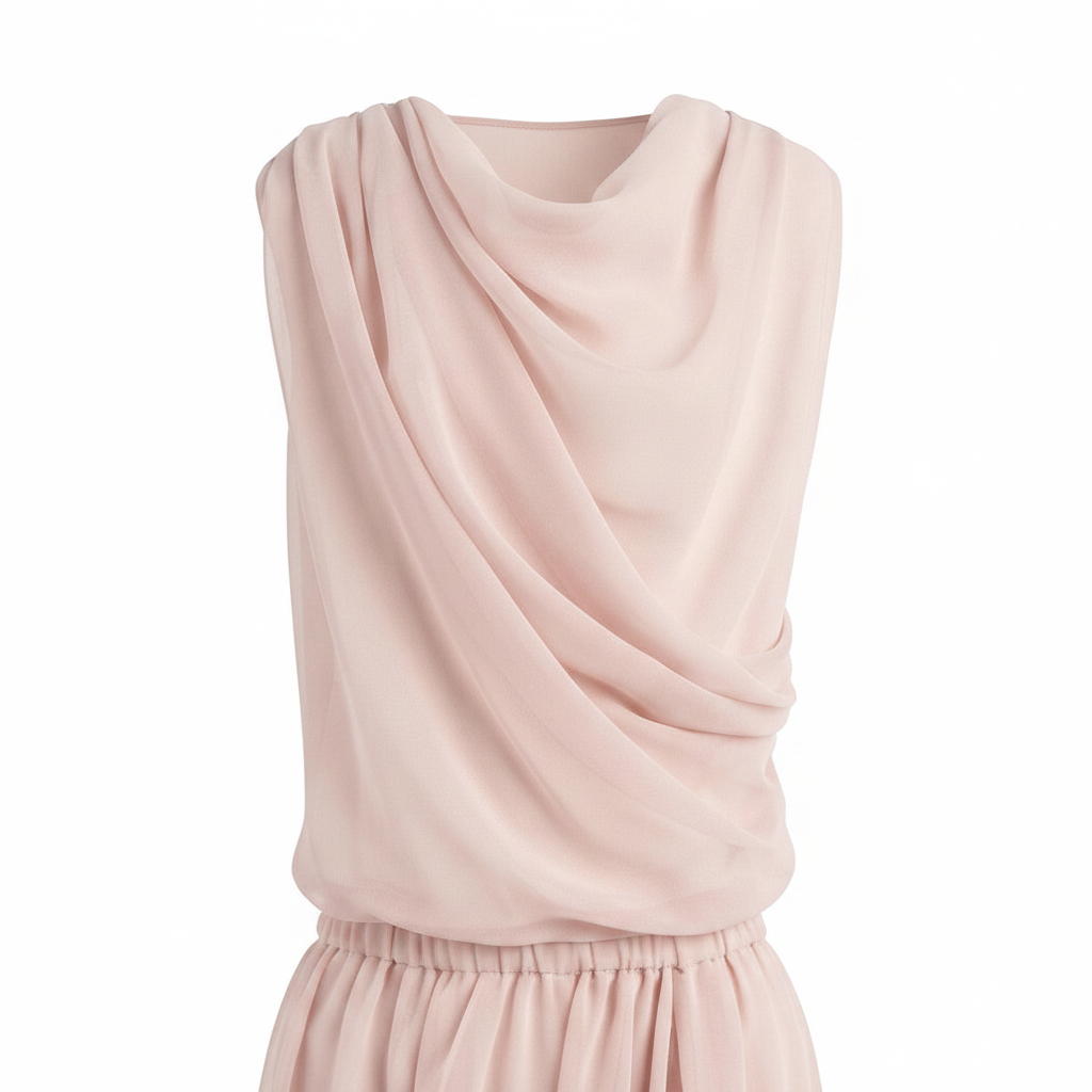 Blush Dress Detail
