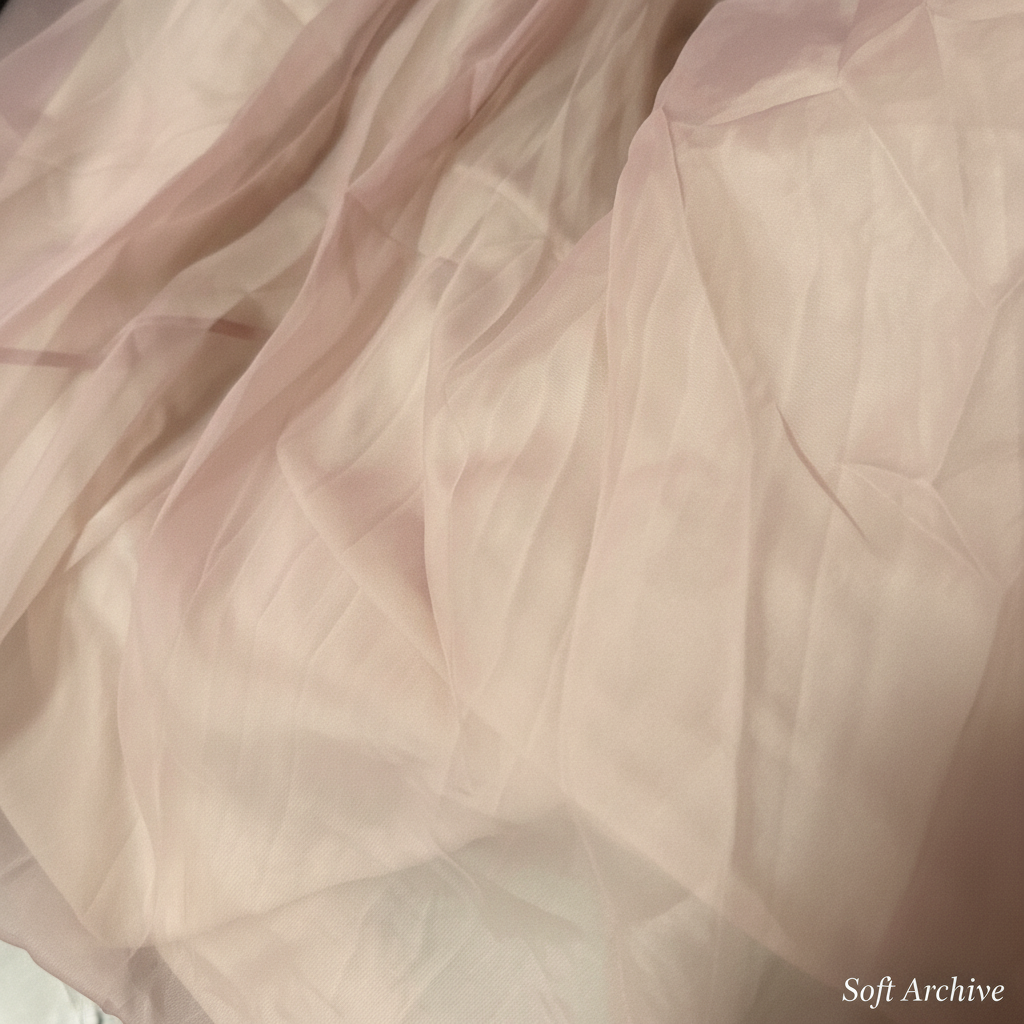 Blush Two-Layer Polyester Acetate