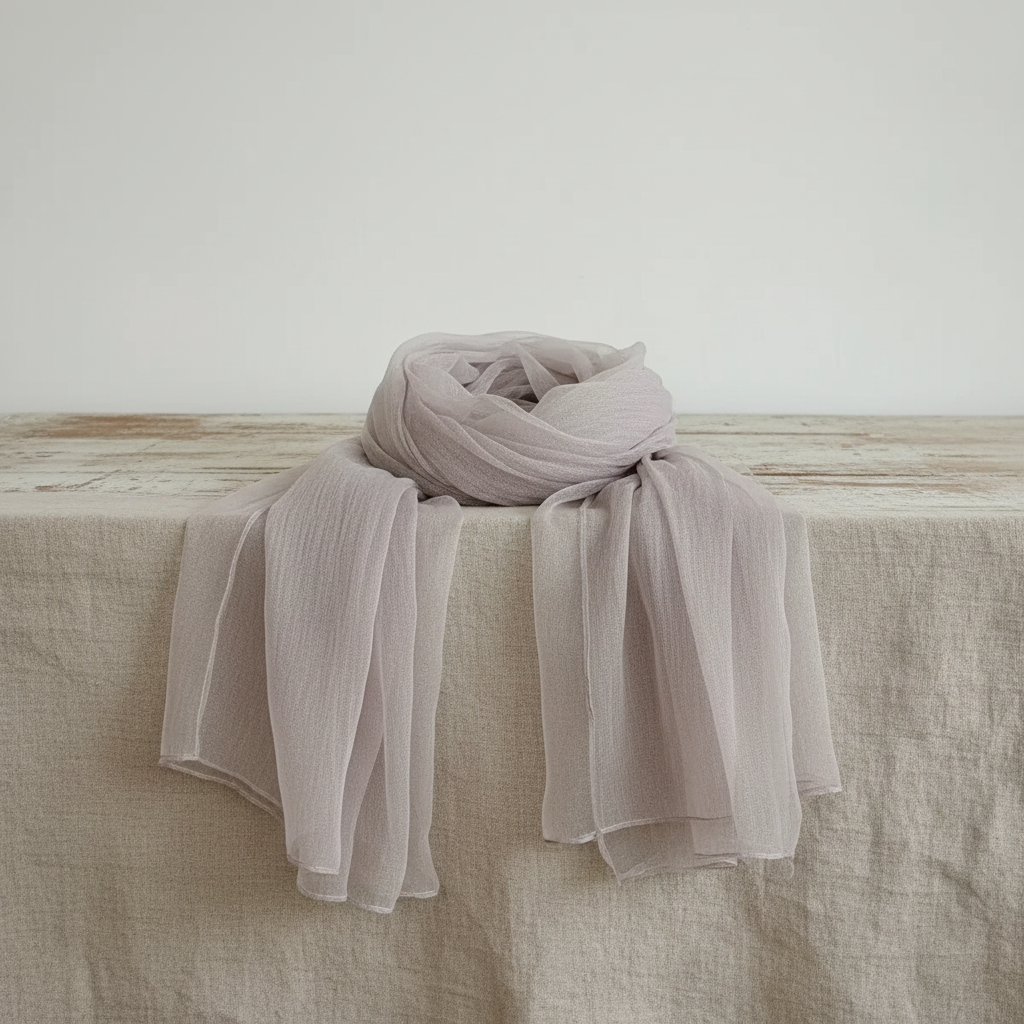 Gauze Scarf — Lavender