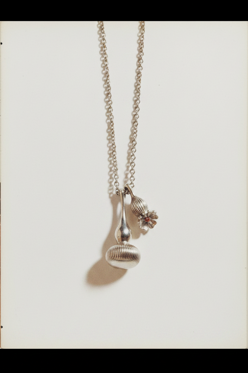 Gourd Necklace — Vintage Catalogue Print