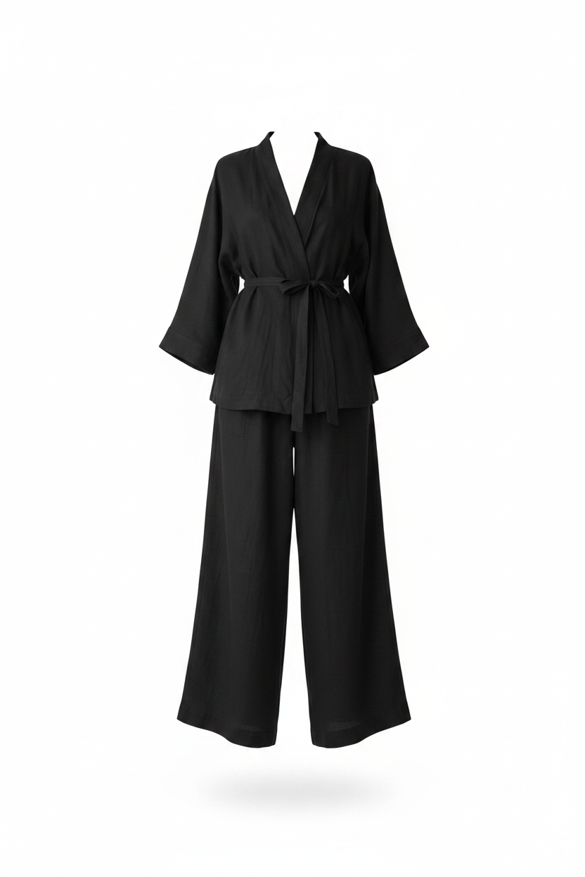 Wrap Set Black 3D