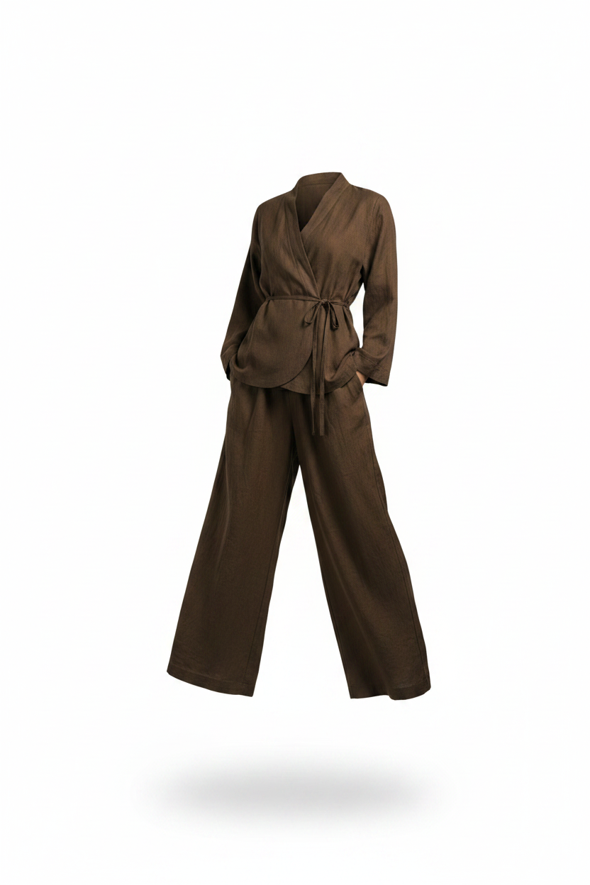 Wrap Set Brown 3D
